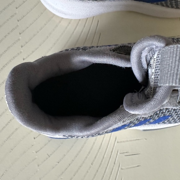 Adidas Toddler Baby Neo Racer TR 2.0  Sneakers , Size 6K, Color Blue/Grey. - Picture 6 of 10